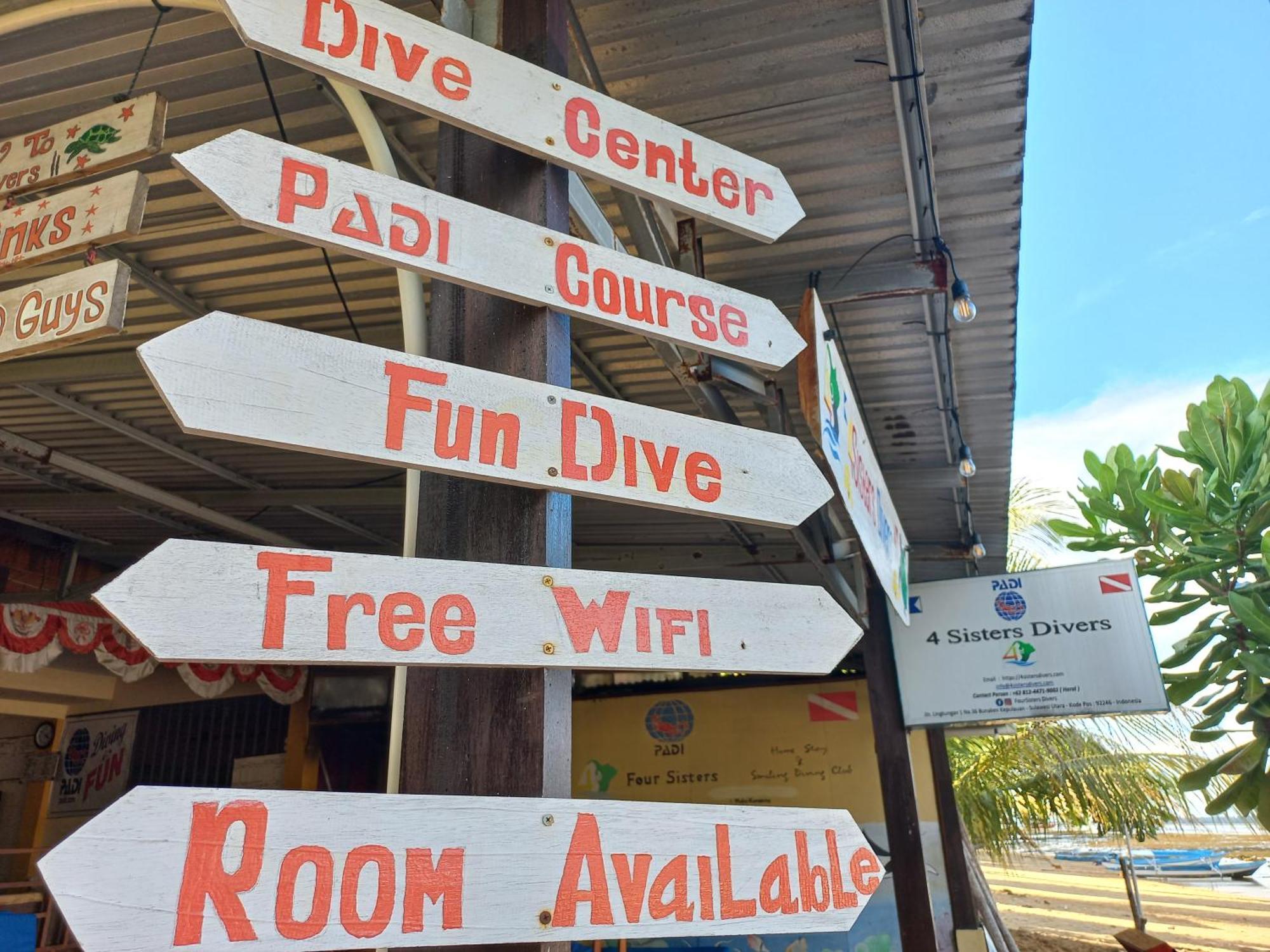 4 Sisters Divers Bunaken Zewnętrze zdjęcie