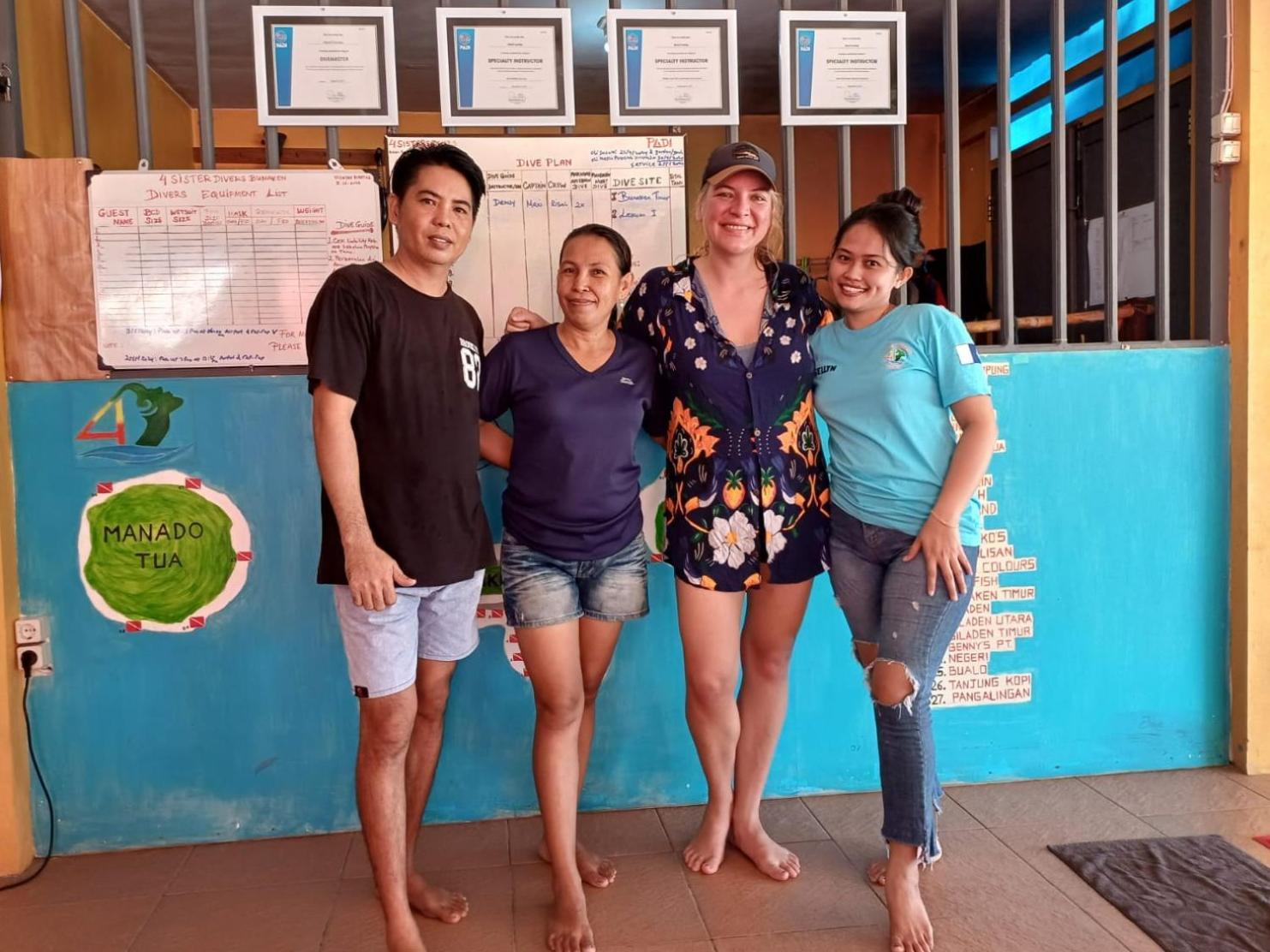 4 Sisters Divers Bunaken Zewnętrze zdjęcie